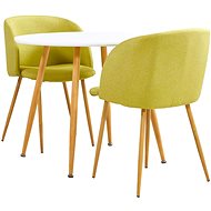 3-piece dining set textile green 3054242 - Dining Set