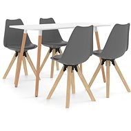 5-piece dining set gray 3057182 - Dining Set