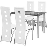 Five-piece dining set white 242909 - Dining Set