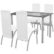 Five-piece dining set white 242913 - Dining Set