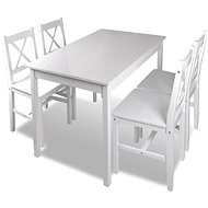 5-piece dining set white 240883 - Dining Set