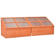 Greenhouse 180 x 57 x 62cm Wood - Hotbed