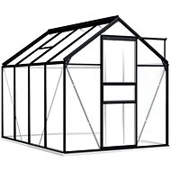 Greenhouse with Base Frame Anthracite Aluminium 4.75m2 - Greenhouse