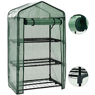 SHUMEE Skleník MINI se 3 policemi, ocel, 69 x 49 x 125cm - Greenhouse Films