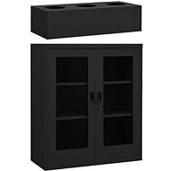 SHUMEE anthracite 90 × 40 × 128 cm - Office Drawer