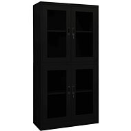 SHUMEE black 90 × 40 × 180 cm - Office Drawer
