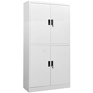 SHUMEE light grey 90 × 40 × 180 cm - Office Drawer