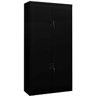 SHUMEE black 90 × 40 × 180 cm - Office Drawer