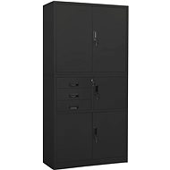 SHUMEE anthracite 90 × 40 × 180 cm - Office Drawer