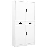 SHUMEE white 90 × 40 × 180 cm - Office Drawer