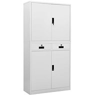 SHUMEE light grey 90 × 40 × 180 cm - Office Drawer