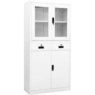 SHUMEE white 90 × 40 × 180 cm - Office Drawer