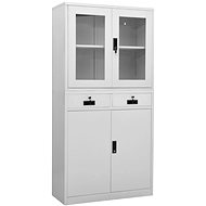 SHUMEE light grey 90 × 40 × 180 cm - Office Drawer
