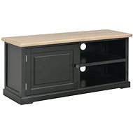 SHUMEE černý 90 × 30 × 40 cm dřevo - TV stolek