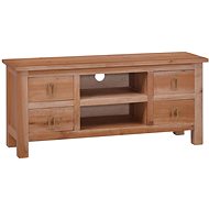 SHUMEE 100 × 30 × 45 cm masivní mahagon - TV stolek