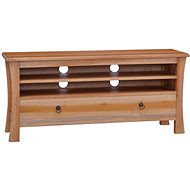 SHUMEE 100 × 30 × 45 cm masivní mahagon - TV stolek