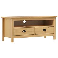 SHUMEE Hill Range medově hnědý 110 × 40 × 47 cm  - TV stolek