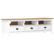 SHUMEE Hill Range bílý 158 × 40 × 47 cm  - TV stolek