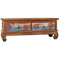 SHUMEE 110 × 35 × 40 cm recyklované teakové dřevo - TV stolek
