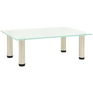 SHUMEE mléčné sklo 40 × 35 × 17 cm  - TV stolek