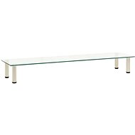 SHUMEE transparentní 140 × 35 × 17 cm  - TV stolek