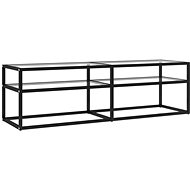 SHUMEE průhledný 140 × 40 × 40,5 cm  - TV stolek