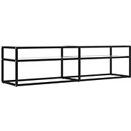 SHUMEE bílý mramor 160 × 40 × 40,5 cm  - TV stolek