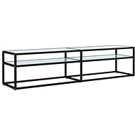 SHUMEE bílý mramor 180 × 40 × 40,5 cm  - TV stolek