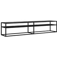 SHUMEE černý mramor 200 × 40 × 40,5 cm  - TV stolek
