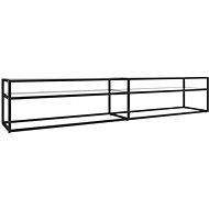 SHUMEE průhledný 220 × 40 × 40,5 cm  - TV stolek