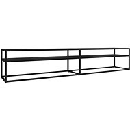 SHUMEE černý mramor 220 × 40 × 40,5 cm  - TV stolek
