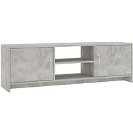 SHUMEE betonově šedý 120 × 30 × 37,5 cm  - TV stolek
