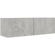 SHUMEE concrete grey 100 × 30 × 30 cm - TV Table