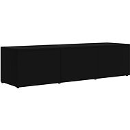 SHUMEE černý 120 × 34 × 30 cm  - TV stolek