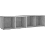 SHUMEE betonově šedý 142,5 × 35 × 36,5 cm  - TV stolek