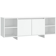 SHUMEE bílý 130 × 35 × 50 cm  - TV stolek
