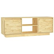 SHUMEE 110 × 30 × 40 cm masivní borové dřevo  - TV stolek