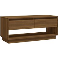 SHUMEE hnědý dub 102 × 41 × 44 cm  - TV stolek