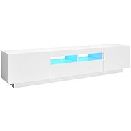 SHUMEE s LED osvětlením bílý 180 × 35 × 40 cm - TV stolek