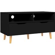 SHUMEE černý 90 × 40 × 48,5 cm  - TV stolek