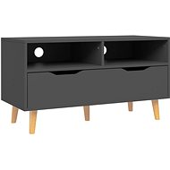 SHUMEE šedý 90 × 40 × 48,5 cm  - TV stolek