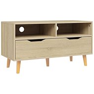 SHUMEE sonoma dub 90 × 40 × 48,5 cm  - TV stolek