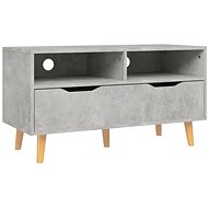 SHUMEE betonově šedý 90 × 40 × 48,5 cm  - TV stolek