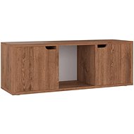 SHUMEE hnědý dub 88,5 × 27,5 × 30,5 cm  - TV Table