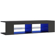SHUMEE s LED osvětlením šedý 135 × 39 × 30 cm - TV stolek