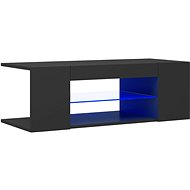SHUMEE s LED osvětlením šedý 90 × 39 × 30 cm  - TV stolek