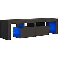 SHUMEE s LED osvětlením šedý 140 × 35 × 40 cm - TV stolek