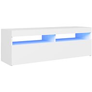 SHUMEE s LED osvětlením bílý 120 × 35 × 40 cm  - TV stolek