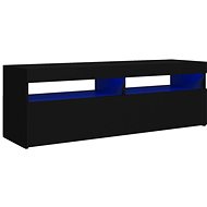SHUMEE s LED osvětlením černý 120 × 35 × 40 cm  - TV stolek