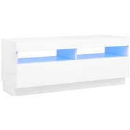 SHUMEE s LED osvětlením bílý 100 × 35 × 40 cm  - TV stolek